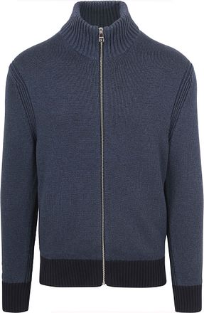 Tommy Hilfiger Väst Mouliné Marinblå