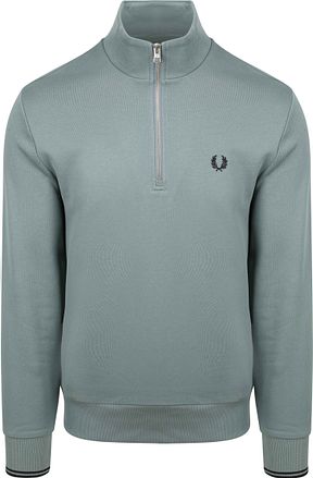 Fred Perry Halvzip Tröja Blå