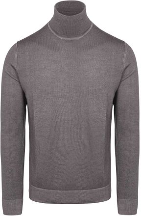 Marc O'Polo Rollkragenpullover Merinowolle Grau