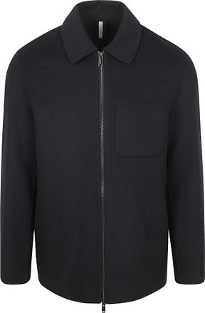 Profuomo Surchemise Woolblend Marine
