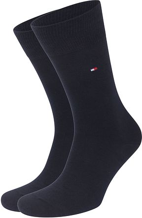 Tommy Hilfiger Klassiske 2-Pakning Sokker Marineblå