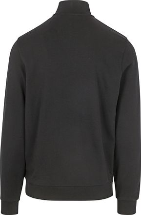 Lyle & Scott Half Zip Genser Tonal Svart