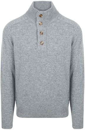 Steppin' Out Pullover Mocker Lammwolle Grau
