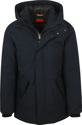 Suitable Parka Svart Fjell Marineblå