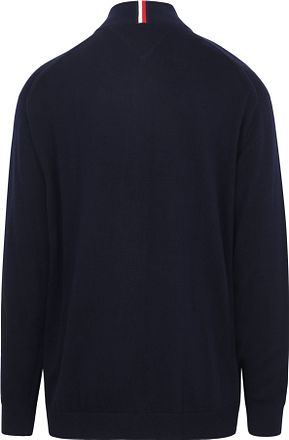 Tommy Hilfiger Big & Tall Half Zip Tröja Marinblå