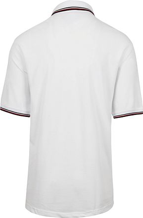 Tommy Hilfiger polo i hvid, stor og høj