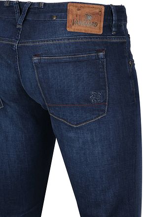 Vanguard Jean V85 Scrambler SF Bleu Marine