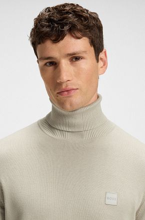 BOSS Rollneck Pullover Akiro Beige