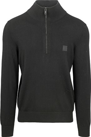 BOSS Kanobix Half Zip Tröja Svart