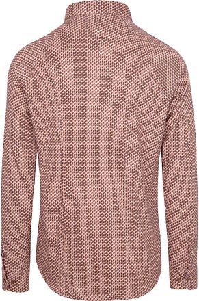 Desoto skjorte Fundamental Vibes trykk beige