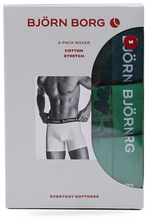 Bjorn Borg Boxers 3-Pack Grün