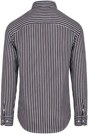 Desoto Chemise Multirayures Marron