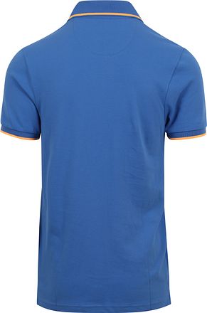 Suitable Fluo B Polo Blauw