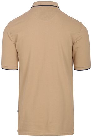 Suitable Respect Polo Tip Ferry Beige