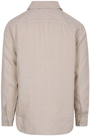 BOSS Overshirt Locky Linen Beige