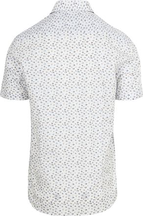 Chemise manches courtes State of Art imprimé Blanc