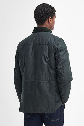 Barbour Falstone voksjakke mørkegrønn