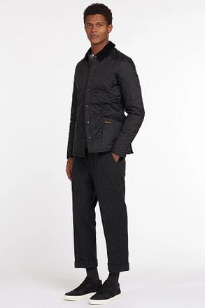 Barbour Heritage Liddesdale Quilted Jas Zwart
