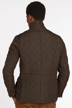 Barbour Jacket Quilted Lutz Brown