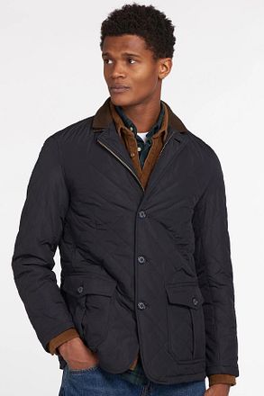 Barbour Jacket Quilted Lutz Navy