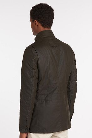 Barbour Voksjakke Corbridge Oliven