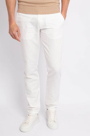 Suitable Chino Pico Linnen Ecru