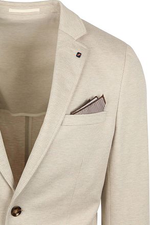 Suitable Sports Jacket Face Print Sand