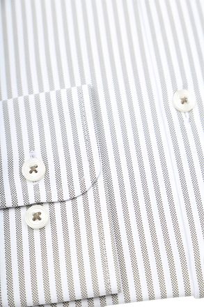 Pure The Functional Shirt Stripes Beige
