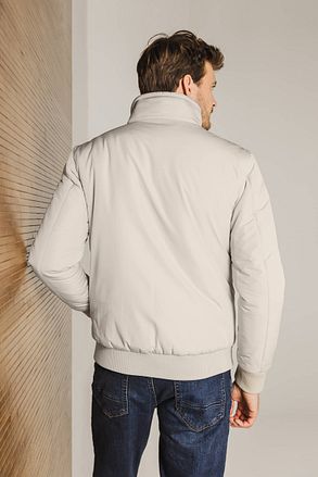 State Of Art Veste Matelassée Unie Beige