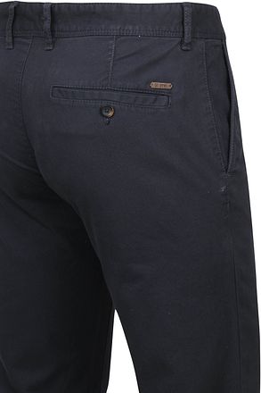 Suitable Chino Sartre Oxford Mörkblå