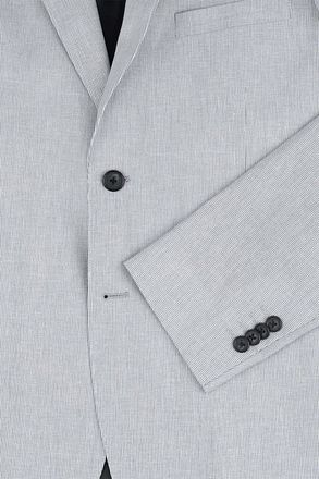 Suitable Blazer Lin Lyseblå
