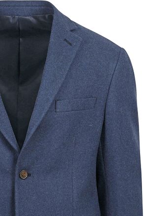 Suitable Tweed Kavaj Mellanblå