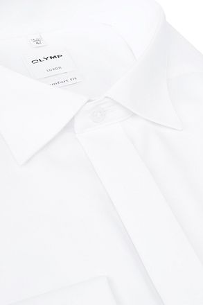 Olymp Chemise Luxor Coupe Confort Blanc
