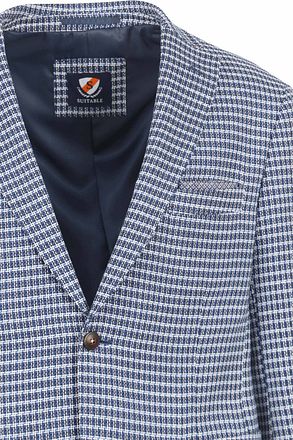 Suitable Blazer Patras Blauw