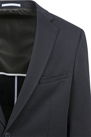 Suitable Jersey Suit Navy