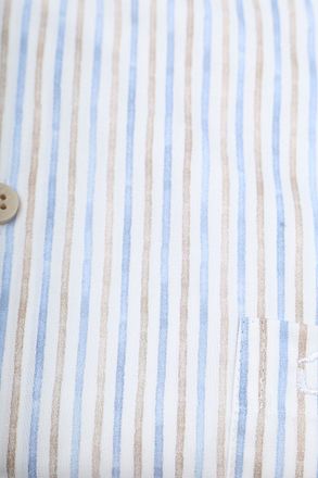 Ledub Shirt Stripes Blue