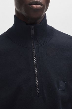 BOSS Kanobix Half Zip Genser Mørkeblå