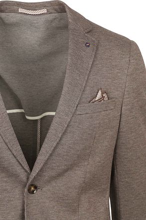 Suitable Fame Pied de Poule Blazer Brun