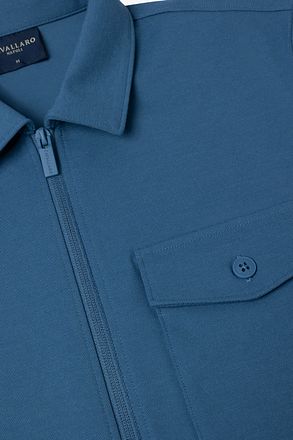 Cavallaro Zelo Hemdjacke Blau