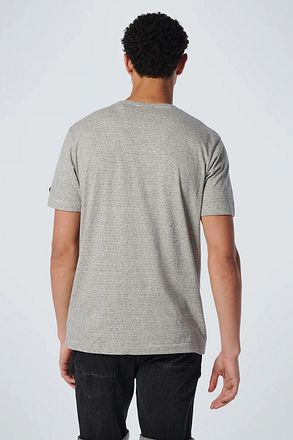 No Excess T-skjorte Stripet Melert Off-White
