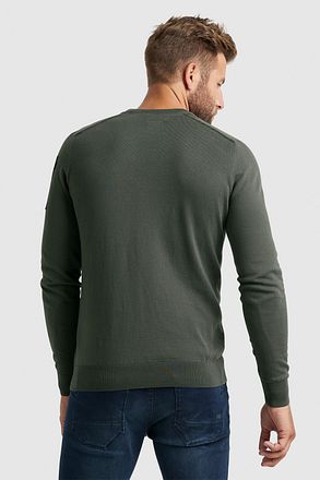 PME Legend Buckley Sweater Dark Green