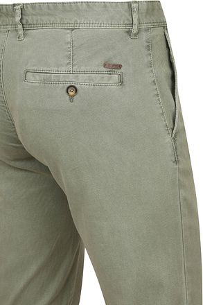 Suitable Chino Sartre Oxford Olivengrøn