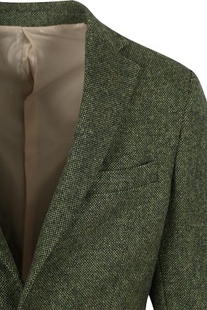 Suitable Kavaj Fågelöga Merinoull Grön