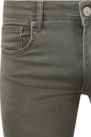 Suitable Kant Jeans Grønn