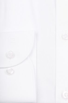 OLYMP Level Five Skjorte Ekstra Lange Ermer Slim Fit Hvit