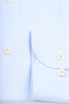 Profuomo Shirt Extra Long Sleeve Travel Light Blue
