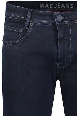 MAC Bukse Arne Stretch Blå Svart H799
