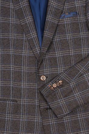 Suitable Veste Bradeu Marron foncé