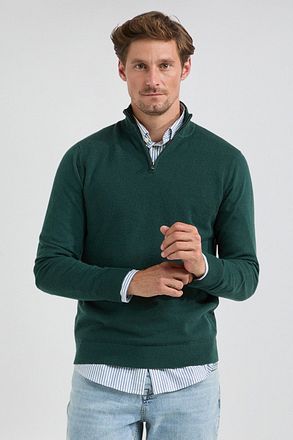 McGregor Half-Zip Tröja Merinoull Pine Grön