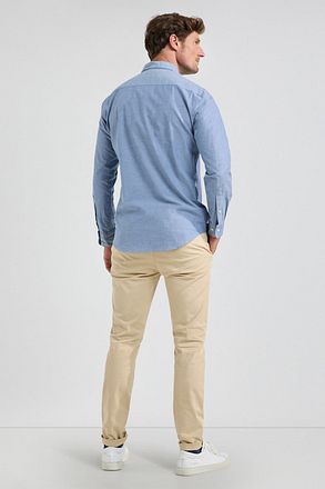 McGregor Overhemd Oxford Blauw
